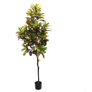 Codificación Artificial de bonsái, aspecto resaltado, planta en maceta, Croton falso, 70/110/150cm, tamaño personalizado - Product Image 3