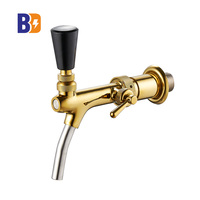 En gros Pas Cher Réglable En Métal Radeau Bière Robinet Robinet De Style Allemand Barre De Contrôle De Débit Accessoire