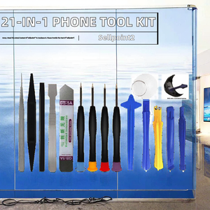 21 <span class=keywords><strong>1</strong></span>ชุดซ่อมโทรศัพท์มือถือชุดไขควงเปิดงัดสำหรับ iPhone x/ 8/7/<span class=keywords><strong>6s</strong></span>/6 <span class=keywords><strong>plus</strong></span>/ 11 pro/xs เครื่องมือช่าง - Product Image 2