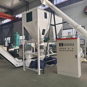 สายการผลิตเม็ดอาหารสัตว์อัตโนมัติ ระบบอัตโนมัติสำหรับข้าวโพด ถั่วเหลือง รำข้าว - Product Image 2