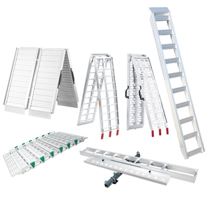 <span class=keywords><strong>Rampe</strong></span> de seuil modulaire autoportante en aluminium argenté - Product Image 6