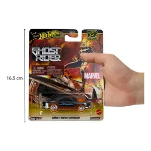 Coche de juguete Hot Wheels Pop Culture Ghost Rider Charger de aleación de zinc fundido a presión para Hot Wheels PC - Product Image 3