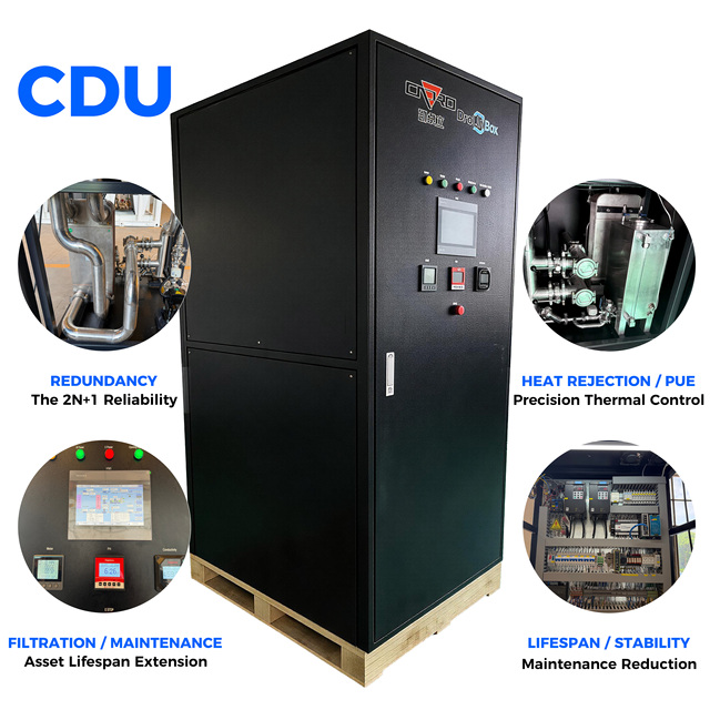 DrolinBox Industrial Grade CDU for High Density Server Liquid Cooling