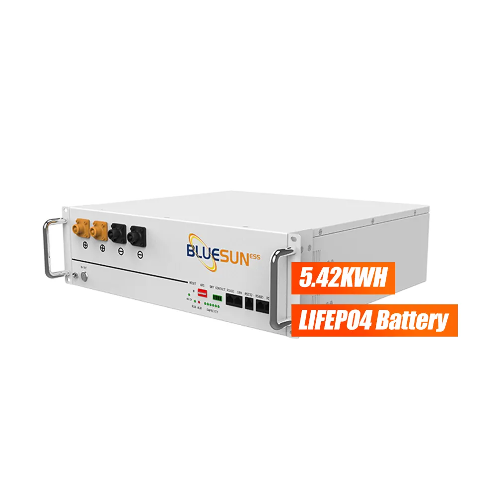 Bluesun nuovo Design batteria solare al litio rack bassa tensione batteria al litio 12v 48v 106ah 200ah per la casa di accumulo di energia