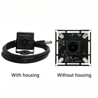 Module de caméra USB2.0 8MP 4K 38x38mm de qualité industrielle haute définition avec objectif grand angle à faible distorsion de 130/110 degrés