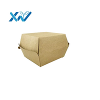 Boîte à lunch kraft écologique de grande taille à prix avantageux avec du papier biodégradable en matériaux recyclés de qualité alimentaire