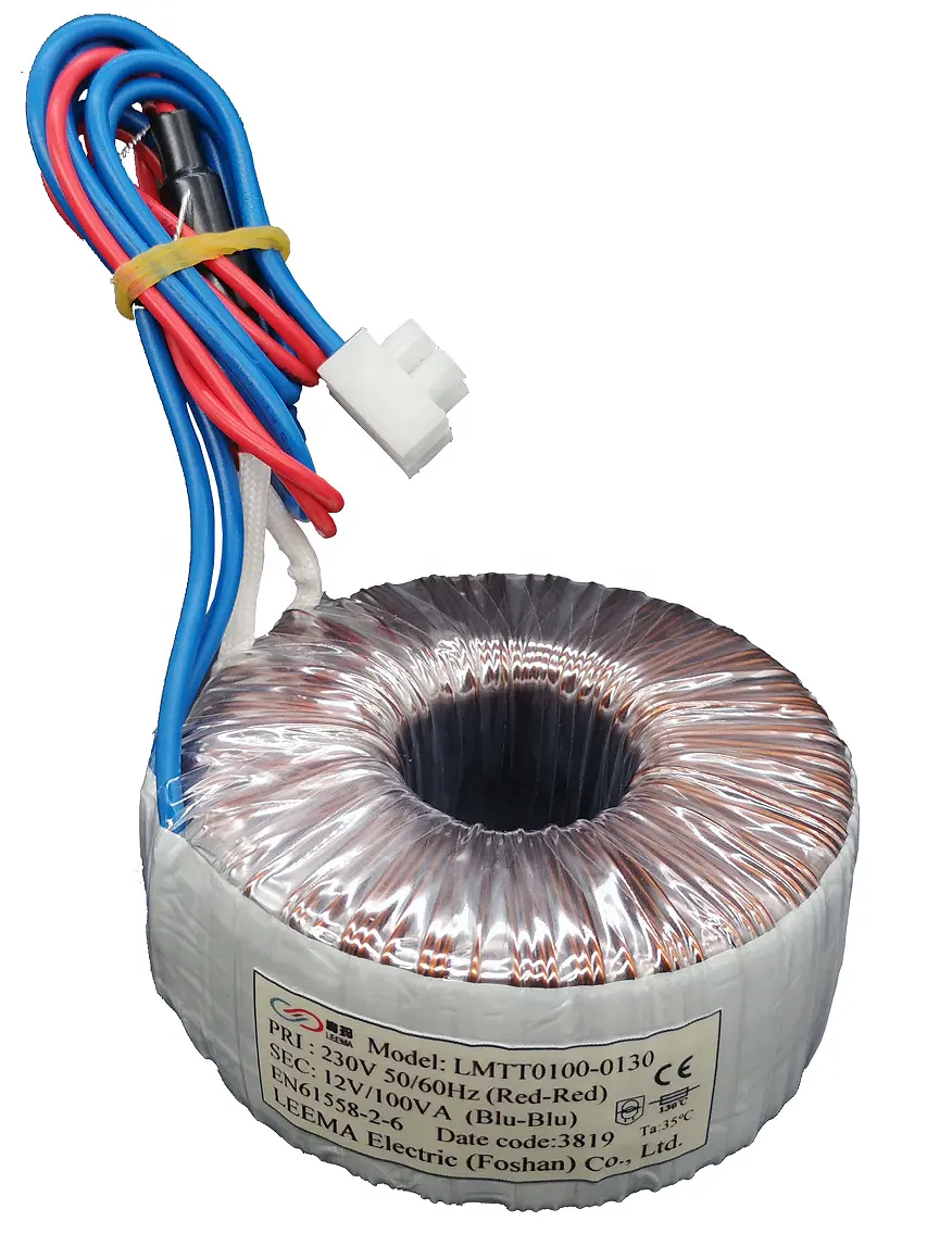 Factory hot selling pool LED lighting toroidal transformer 12v 300 watt 100 watt 60 watt halogen transformer