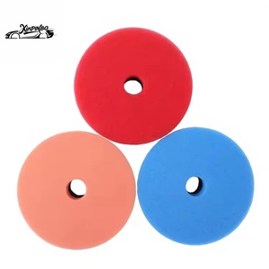 Tampons <span class=keywords><strong>de</strong></span> polissage en mousse et éponges <span class=keywords><strong>de</strong></span> polissage pour voitures, utilisés pour le polissage fin. - Product Image 2