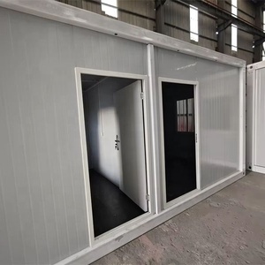 Maison conteneur préfabriquée en kit, assemblage rapide, bâtiment modulaire, construction en bord de mer, hébergement pour travailleurs, bureau - Product Image 2