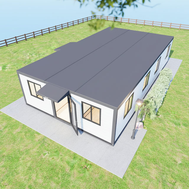 Duplex Modular Container Office Workspace 20ft 40ft Expandable Container House