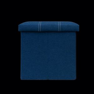 Modern <b>Stool</b> Living Room High-Quality Fabric Stainless Steel Bamboo <b>Ottoman</b> Folding Backpack <b>Stools</b> - Product Image 5