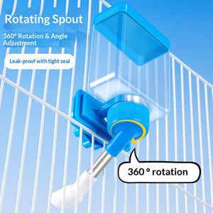 Automatic <b>Feeder</b> & Water Device for Dogs <b>Cats</b>-Durable Plastic/PC Chargeable with LCD Display Quadrate Shape Silent Operation - Product Image 3