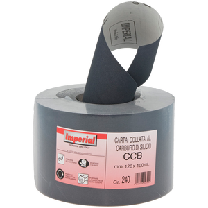 Rouleau de papier abrasif en oxyde d'aluminium à 400 grains superabrasif CCB 120x100mm pour le meulage - Product Image 1