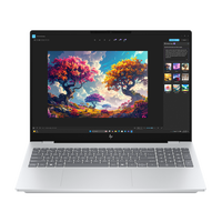 Ordinateur portable professionnel H&P Omnibook 7 16 pouces 2.5K 240Hz IPS Ultra X7 358H 16 Go 32 Go de RAM 1 To SSD Batterie 70 Wh Charge 100W Ultra Fin