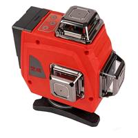 Niveau laser croisé vert 4D professionnel industriel pour le bricolage, auto-nivelant, faisceau 360°, précision droite/inclinaison, indice de protection IP54