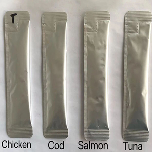 Friandises biologiques pour chats OEM ODM, snacks crémeux à lécher riches en protéines, <span class=keywords><strong>saumon</strong></span>, thon, poulet, morue - Product Image 2
