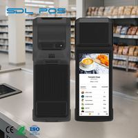 Terminal Android 13 con Escáner de Código de Barras 2D y Linterna, Dispositivo Portátil para Punto de Venta, Tiendas de Conveniencia, Pantalla HD Clara, Sdlpos