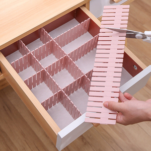 Creative underwear socks finishing storage partition board DIY Drawer Divider Adjustable Household Storage Box