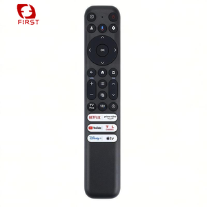 Fixed <strong>Code</strong> Voice Model Black 10m Range <strong>Remote</strong> <strong>Control</strong> RC902V/RC813 for TCL TV with Plastic &amp; Silicone Material - Product Image 5
