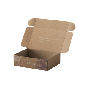 صناديق بريدية مصنوعة من الكرتون المموج عالي الجودة، مصنوعة من مواد معاد تدويرها صديقة للبيئة، لتغليف الملابس والأحذية والجوارب. - Product Image 3