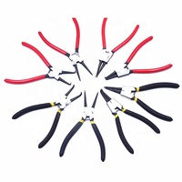 YTH 5 "6" 7 "9" pince à circlip à nez courbé interne droit externe ensemble de pinces à anneau élastique
