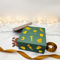 Boîte-cadeau de chocolat et emballage de biscuits écologiques haut de gamme personnalisés