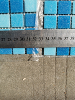 GUCI Stocké Pas Cher Blue Mix Dot Surface Glass Mosaic Prix quantité minimale de commande 1 Conteneur 3852 Sqm Mur Plancher Piscine Projet