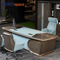 EGROspace Manager - Ensemble de bureau élégant pour directeur et PDG - Mobilier de luxe pour bureau de direction