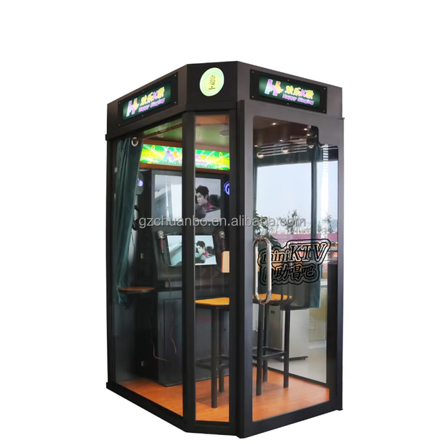 Factory Manufacture Chuanbo Amusement Game Machine 2 Player Singing Machine Karaoke Mini Self-help Karaoke Room Metal