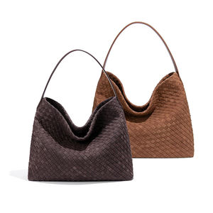 <span class=keywords><strong>Borse</strong></span> Tote <span class=keywords><strong>Intrecciate</strong></span> in Pelle Scamosciata all'Ingrosso <span class=keywords><strong>Borse</strong></span> a Spalla in Velluto e Pelle Scamosciata Autunno Inverno per Donna Borsette e Pochette - Product Image 1