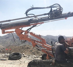 ZGYX 412B Minería Hidráulica Crawler roca cantera mina de oro Plataforma de perforación de agujeros de voladura - Product Image 5