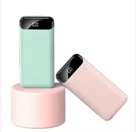 Slim Power Bank With Multi Color Option Dual Port Fast Charging For Smartphone External Battery Pack