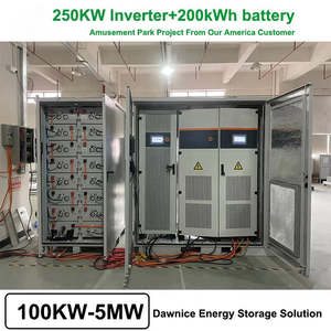 Système de Stockage d'Énergie Hybride OEM 100kW-500kW avec Batterie Solaire 200kWh, 150kW, 100kW, 200kW, 300kW, 500kW, Type de Refroidissement 100kW, 200kW, 30kW - Product Image 3
