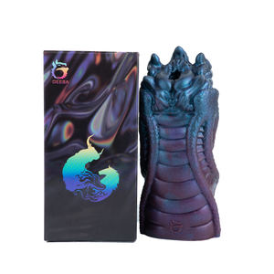 GEEBAリアルなモンスターの爪型男性用オナホールカップ、ドラゴンウィングテクスチャデザインのシリコン製男性用オナホール、ポケットプッシーストローカー、大人向け - Product Image 6