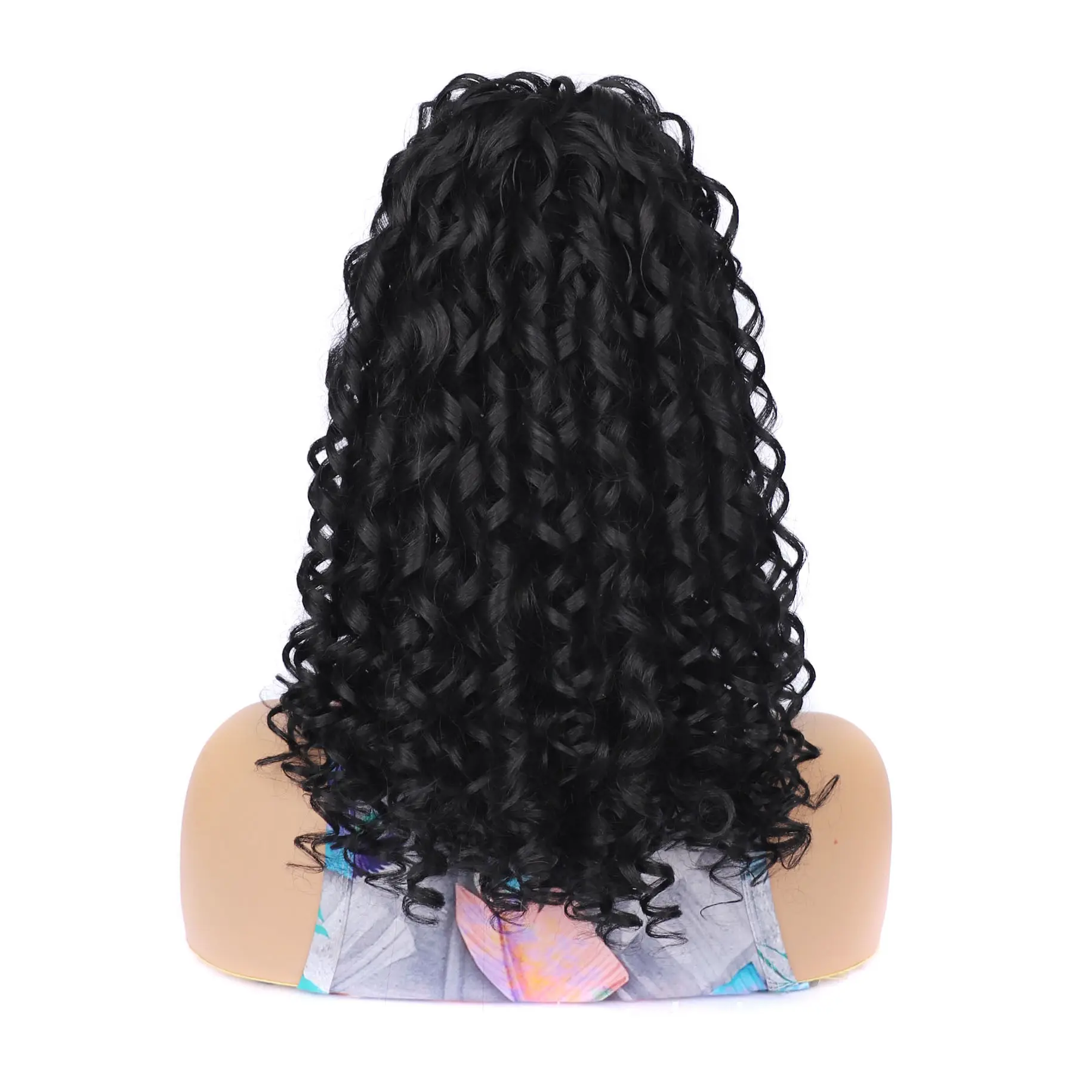 Bán Buôn Afro Kinky Mịn 12Inch 130G Châu Phi Xoăn Kiểu Tóc Đuôi Ngựa Tissage Synthetique Tự Nhiên Tổng Hợp Tóc Giả Tóc Mở Rộng Cho wome