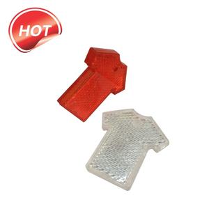 Portachiavi riflettente per riflettori di sicurezza in plastica dura PMMA regalo di promozione - Product Image 2