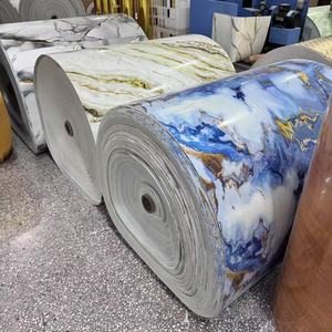 2025年ホットセール3D PVCフォームウォールステッカー防水自己粘着大理石壁紙ウォールステッカー家の装飾用 - Product Image 5