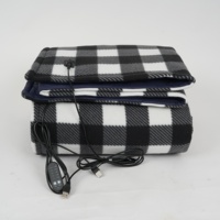 Couverture de camping en flanelle matelassée électrique infrarouge chaise chauffante contrôle de la température Portable portable plié caractéristiques pour l'hiver