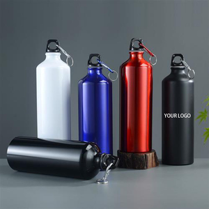 Özel Logo açık spor bisiklet alüminyum su şişesi düşük fiyat promosyon hediyesi seyahat için doğrudan içme kaynar uygulanabilir - Product Image 1