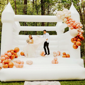 Gonfiabile bianco da 13 piedi per eventi, <span class=keywords><strong>castello</strong></span> gonfiabile di alta qualità per matrimoni, casa gonfiabile per adulti, miglior fornitore - Product Image 2