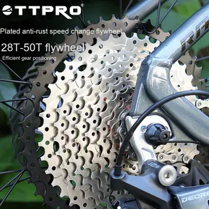 Dérailleur de vélo à roue libre TTPRO 10 vitesses <span class=keywords><strong>50</strong></span> dents dérailleur de vélo de route pour <span class=keywords><strong>cassette</strong></span> de vélo de montagne - Product Image 1