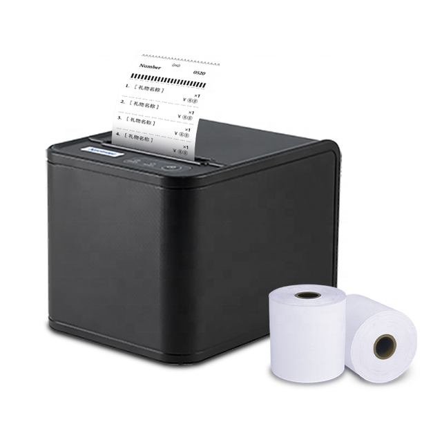 For XP-80T 79.5mm Thermal Receipt Printer with USB+ for POS Compatible with IOS & Android for Take-out Orders