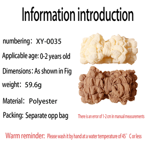 Bando bayi perempuan, 2 Set warna gaya Eropa dan Amerika baru pita putri kreatif ikat kepala nyaman - Product Image 6