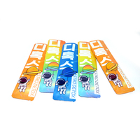 Sellado térmico personalizado sello lateral trasero caramelo tuerca Mylar bolsa proteína energía hongo Chocolate barra envoltorio bolsas de embalaje para almohada