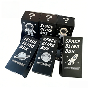 Caja de Juguetes de Arte Personalizada |   Cajas de Regalo de Papel Repujado con Diseño de Dibujos Animados para Coleccionables Aleatorios - Product Image 2