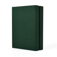Carnet de notes de luxe A5 personnalisé en cuir PU de haute qualité avec services d'impression offset