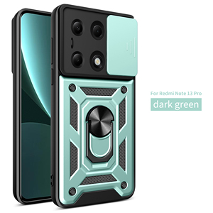Hot Sale Camera Protection Ring Holder Kickstand Hard PC Anti-scratch Phone Case for Redmi A3 A3X <strong>A1</strong> <strong>Plus</strong> 13C Note 13 Pro <strong>Plus</strong> - Product Image 5