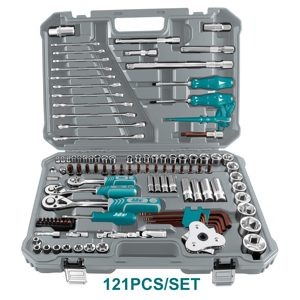 JCTOP 121pcs Multi-Functional Auto Repair Wrench Set Universal Manual <strong>Tool</strong> Box <strong>Small</strong> Hand <strong>Tools</strong> Including Socket Set - Product Image 4