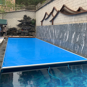 Couvercle <span class=keywords><strong>de</strong></span> contrôle manuel en PVC <span class=keywords><strong>souple</strong></span> pour piscine à bas prix <span class=keywords><strong>de</strong></span> haute qualité Installation facile Empêche la poussière <span class=keywords><strong>de</strong></span> tomber dans la piscine - Product Image 5