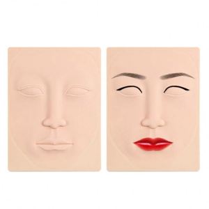 Silicone Thực Hành Da Cao Su Đào Tạo Nguồn Cung Cấp Hình Xăm Phụ Kiện Cho Trang Điểm Vĩnh Viễn Lông Mày Đột Quỵ Tóc Thực Hành Phụ Kiện - Product Image 2